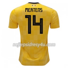 Fotbalový Dres Belgie Mertens 14 Venkovní MS 2018